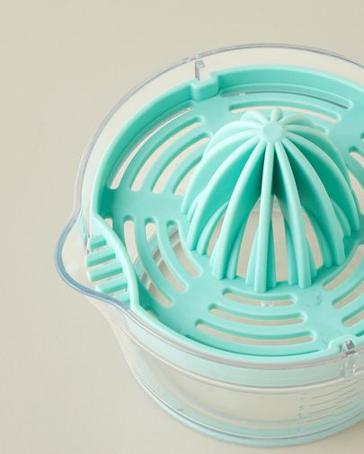 English Home viginie24999 Virginie Plastik Ölçü Kaplı Limon Sıkacağı 8 Cm Turkuaz