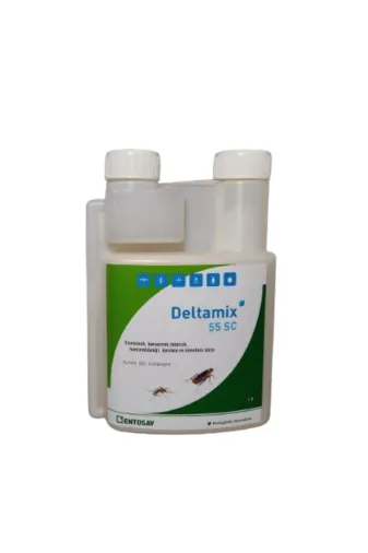 ENTOSAV AGR-5001-452 Deltamix 55 Sc Hamamböceği, Karınca, Kene, Sivrisinek, Tatarcık Ve Tüm Haşerelere Karşı Etkili 1 Lt