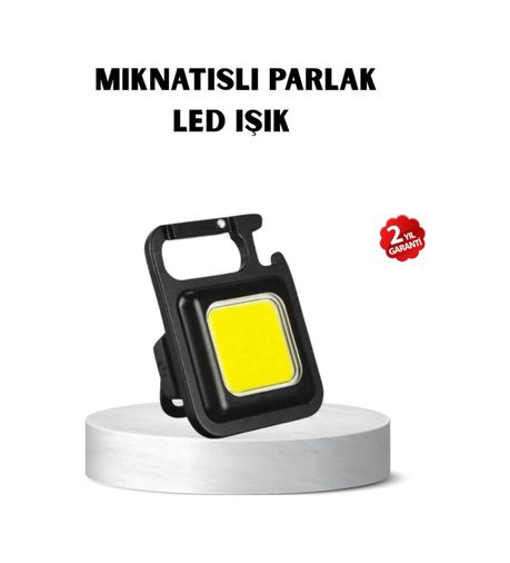 Epilons TRİTHLTXUCZZZTAŞINABİLİRIŞIKKKK-5-BLNCCC Usb Type-C Şarjlı Mini Fener Manyetik, Katlanabilir Ve Şişe Açacaklı Tasarım Çok Renkli