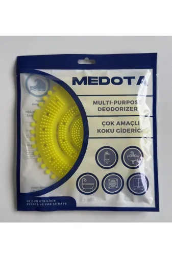 Ermiya 869548932340 Büyük 9'lu Paket Medota Limon Aromalı - Çok Amaçlı Koku Giderici