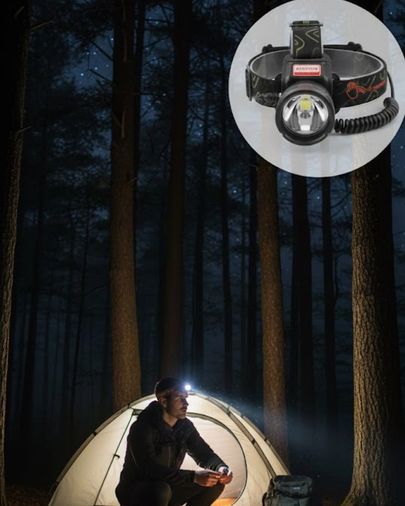 Erturkstore 126040079 Mey İthalat Profesyonel Led Kafa Feneri 3000 Lümen Güçlü Aydınlatma