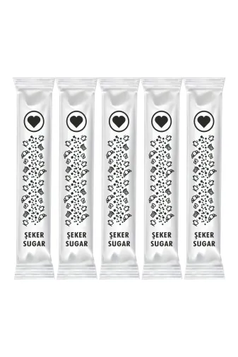 Espak TYBSCJMN3K2MRQ5262 Stick Şeker 4 Gr 1000 Adet 4 Kg