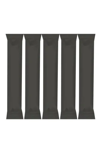 Espak TYBWUEEX03NREW5N77 Stick Şeker Toz Şeker 3 Gr 2500 Adet Siyah Baskısız 7,5 Kg
