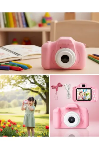 Ethab Giyim GLST4120-2348 Hd Taşınabilir Mini Kamera Video Fotoğraf Çekim Özellikli Şarj Edilebilir Kay? - Glst4120-234