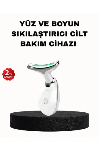 Ethab Giyim GLST4144-3022 Ems Mikro Akım Yüz Ve Boyun Sıkılaştırıcı Cihaz 7000 Vpm Titreşim Isı Tera - Glst4144-302