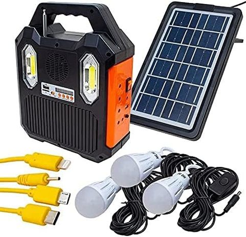Everton Rt-903Bt Solar Kamp Lambası Acil Durum Işığı Şarjlı Beyaz Kırmızı Cob Led