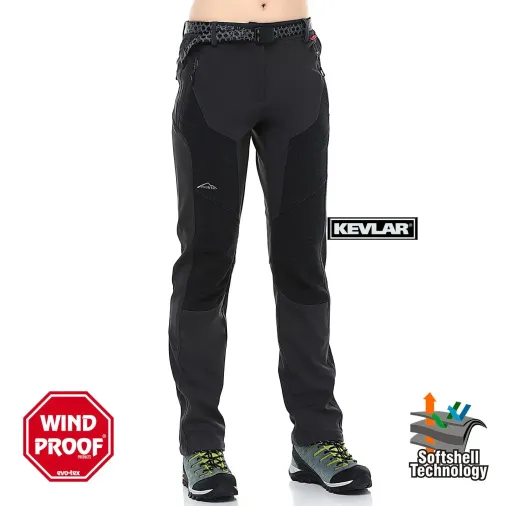 Evolite Helinox Kadın Softshell Pantolon/Su, Rüzgar Geçirmez