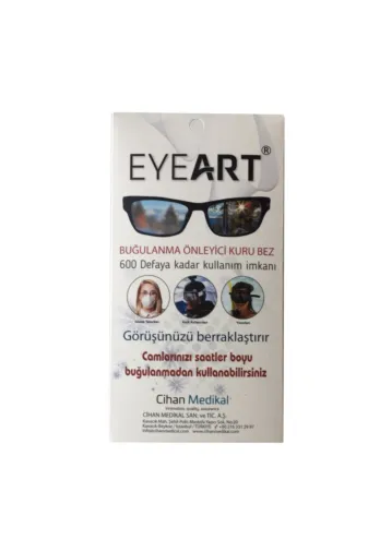 eyeart TYBD1Z7PYEWAML5196 Gözlük Buğu, Buhar Önleyici Kuru Silme Bezi | West Optik
