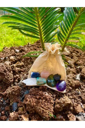 Fea Crystals AS0003 Anksiyete Seti Doğal Taş 7'li