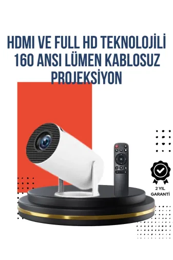 Fırsatkolik MEY-MEYTDXUCZAYAKLIPROJEKSYON-1 Mey İthalat® Kablosuz Bağlantılı Ultra Pro Projeksiyon