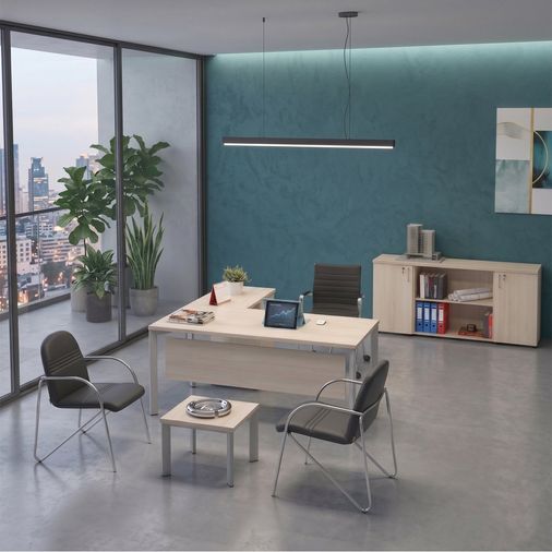 Flat Modern Ofis Masası