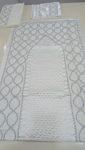 Floş Dantelli Damat Seti 3 Parça
