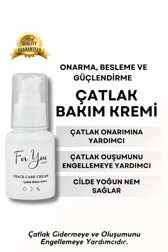 For You Gold çatkrem01 Çatlak Önleyici Bakım Krem- Hamilelik & Doğum Sonrası Çatlak Bakım Kremi