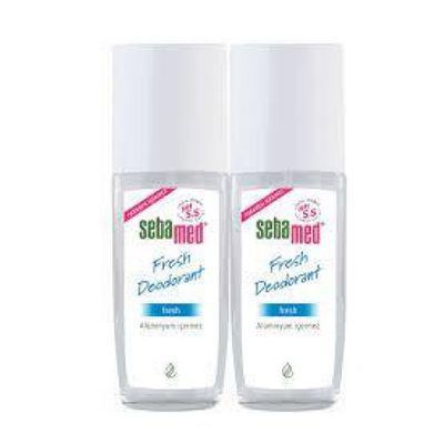Fresh 2x75 ml Unisex Deodorant Sprey