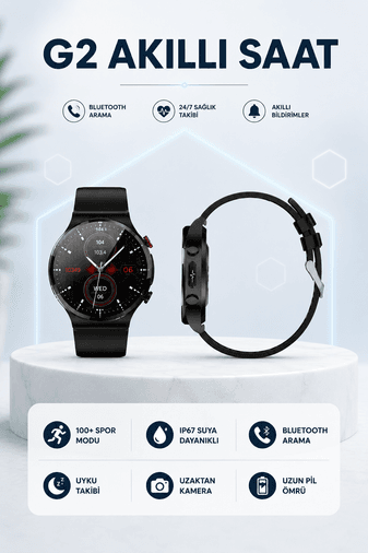 G42 AKILLI SAAT IOS ve ANDROİD CİHAZLARLA UYUMLU