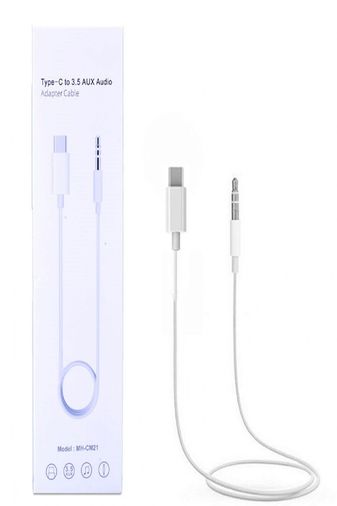 Genel Markalar MHCM21v Mhcm21 Type-C To 3,5Mm Aux Ses Aktarım Kablosu
