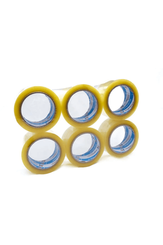 Genel Markalar rUtXylIQzg Koli Bandı 45 Mm X 100 Mt Şeffaf Güçlü Yapışkanlı Kopmayan Bant Bandı 6 Adet