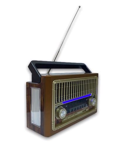 Generic  Nostalji Radyo Bluetoothlu Radyolu Usb Sd El Fenerli Ktf-1655