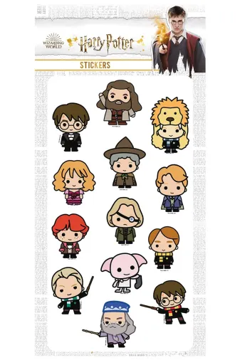 GiFi 156 10 20 Sticker Harry Potter Lisanslı Etiket Özel Tasarım