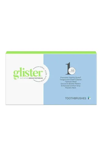 GLİSTER 4lüOrtaSert Amway Multi-Action Yumuşak Uçlu 4'lü Diş Fırçası