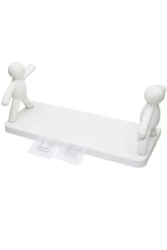 Go İthalat 47445678380 Rambo Manken Tutacakli  Plastik Etejer Yapişkanli Büyük=13.5X33Cm (4744)