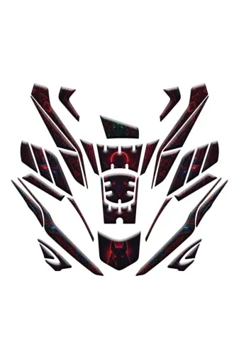 Gogo PCX2025SET011 Honda Pcx 2025 Uyumlu Tank Pad Set 011