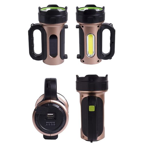 Gold Orion Or-T93 El Feneri Güneş Enerjili 7 Mod Aydınlatma 30 Watt