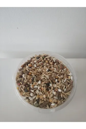 GoldMind krsyem10 10Kg Mix Karışım Yem (16 Çeşit). Chinchilla, Tavşan, Hamster, Ginepig, Için Kemirgen Yemi.10Kg