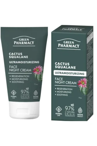 Green Pharmacy 5901845509671_Mul Ultra Nemlendirici Gece Yüz Kremi Kaktüs Ve Squalane 50 Ml
