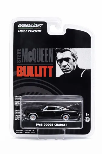 Greenlight Collectibles bullittdodge 1:64 Bullitt 1968 Dodge Charger R/t – Steve Mcqueen / Hollywood Series