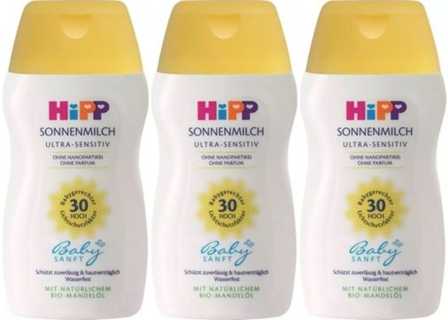 Güneş Kremi -Yüz için Sonnen Gesıchtscreme 30 Faktör Ultra Sensıtıv 50ML (3 Lü Set)