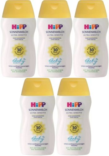 Güneş Kremi -Yüz için Sonnen Gesıchtscreme 30 Faktör Ultra Sensıtıv 50ML (5 Li Set)