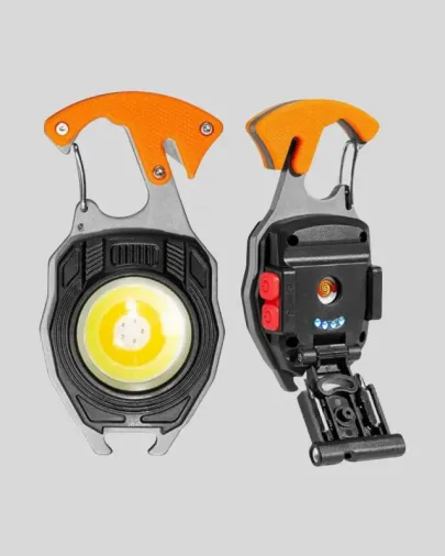 Hafif Usb Şarjlı Mini Led Anahtarlık Fener