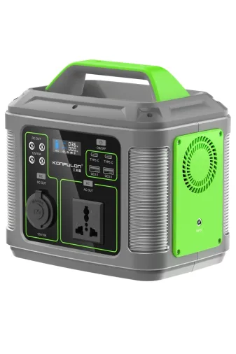 Hafk HFK-C6956974960373 Mey İthalat® Cn04 Powerbank 300W 60.000 Mah 5W Led Işıklı Kamp Şarj Pd 60W - Gri