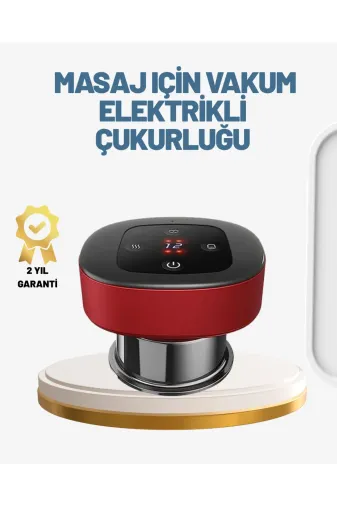 Hafk HFK-MMEYTDUCZZZDSA32VAKUM-1 Mey İthalat® Akıllı Vakumlu Kupa Masaj Cihazı Ağrı Giderici Ve Rahatlatıcı Terapi