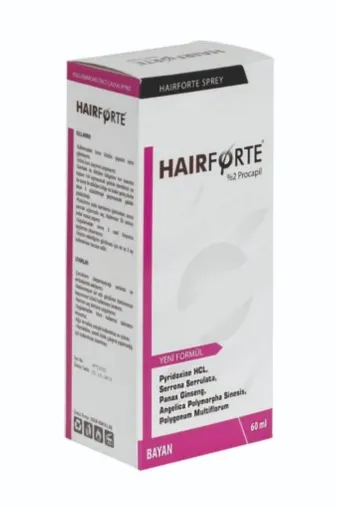 Hair Pharma 8699707210243 Hair Forte Sprey Kadın