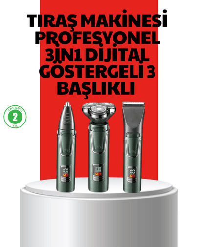 Hassas Bölgeler İçin Çok Fonksiyonlu Tıraş Makinesi