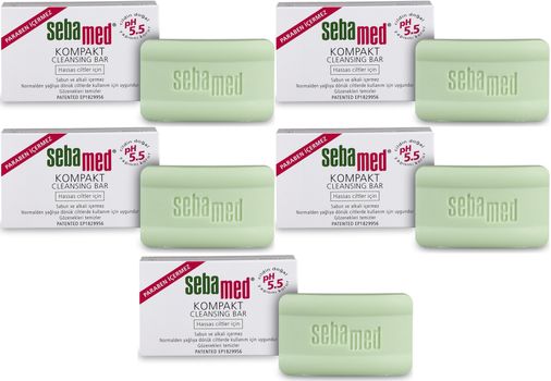 Hassas Cilt Sabun Kompakt 100GR (5 Li Set)