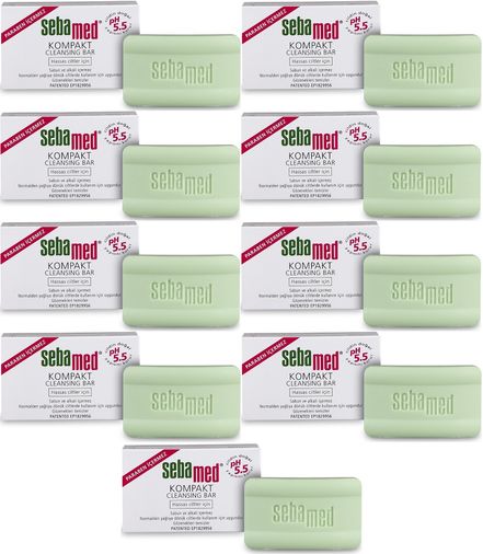 Hassas Cilt Sabun Kompakt 100GR (9 Lu Set)