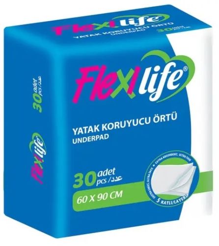Hasta Alt Açma Yatak Koruyucu Örtü 60*90CM (İç Adet 30 Adet) Klasik