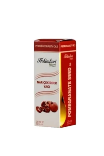 hekimhan bitkisel hnarçy20ml-12 Nar Çekirdeği Yağı 20 Ml 12 Adet 1 Koli