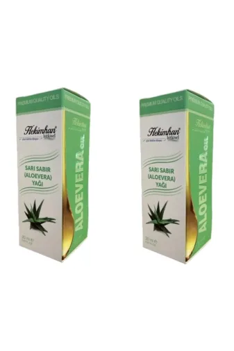 Hekimhan hassy20ml-2 Aloevera Sarı Sabır Yağı 20 Ml 2 Adet