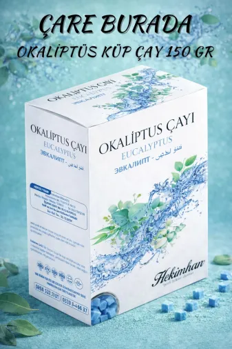 Hekimhan hokç170g-12 Okaliptus Küp Çayı 170 G 12 Adet