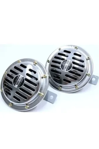 Hella HORN001 Korna Süper Ton 12 V.nikelajlı Korna 2 Adet Yüksek Ses Nikel