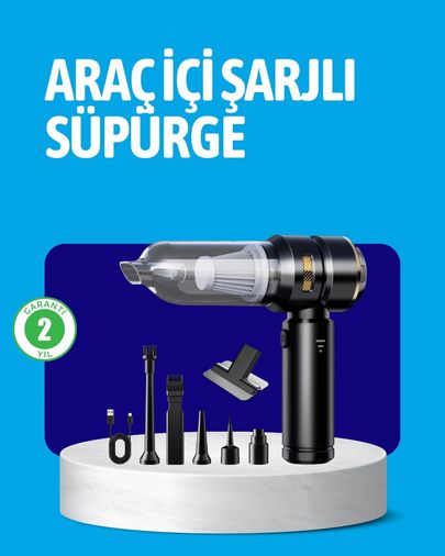 Hobibahçem 125225932 Mey İthalat Hepa Filtreli Sessiz Çalışan Kablosuz Şarjlı Mini Süpürge