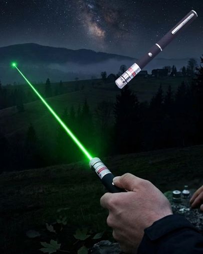 Hobibahçem 127218930 Mey İthalat Yeşil Lazer Kalem Sunum Ve Outdoor Kullanım İçin Güçlü Işın