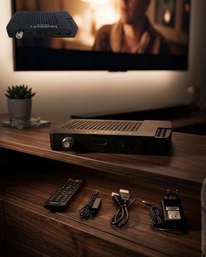 Hobibahçem 129133706 Mey İthalat Yüksek Performanslı Hd Uydu Alıcı Çoklu Dil Desteği Usb Film İzleme Özelliği