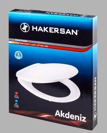 Hobibahçem MEY0145790132-BLMY Mey İthalat Klozet Kapağı Hakersan Yuvarlaktip Çok Renkli
