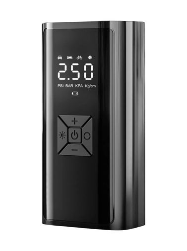 Hobibahçem MEYTDUCZZZORMARAÇPOMPASI-BLMY Mey İthalat Kablosuz Lastik Şişirme Kompresörü Dijital Ekranlı Powerbank Özellikli Hava Pompası