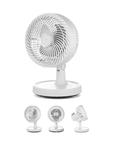 Hobibahçem MEYTDUCZZZSF7733VANTİLATÖR-1-BLMY Mey İthalat Sessiz Çalışan Mini Masaüstü Fan 2 Kademeli Otomatik Salınımlı
